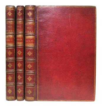 CHALKOKONDYLES, LAONIKOS. LHistoire de la Décadence de lEmpire Grec. Parts 1-2 (of 3) in 3 vols. 1612